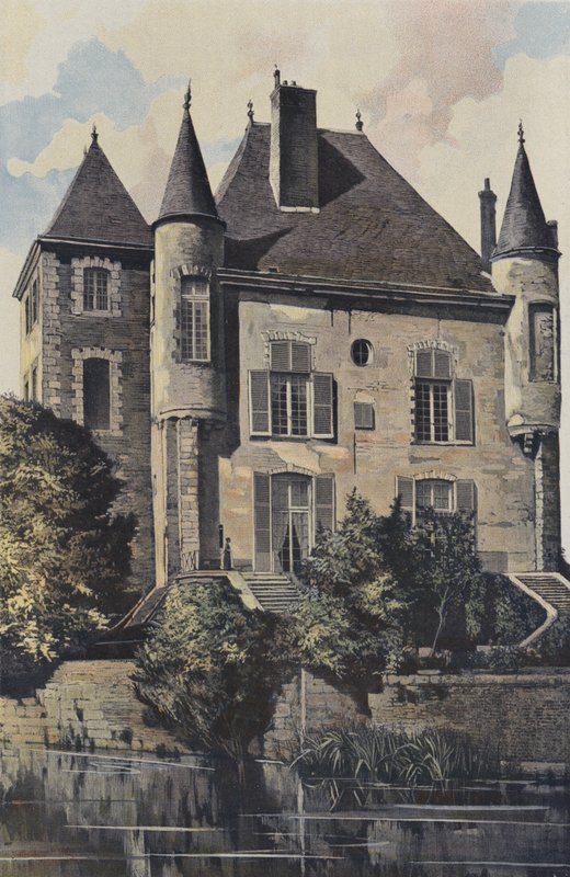 Bellegarde, Stary Zamek autorstwa French Photographer