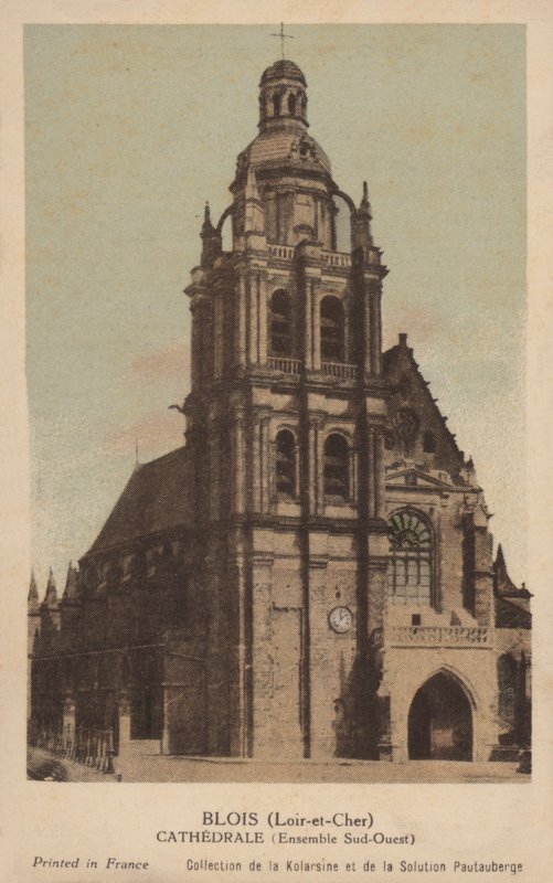 Blois, Cathedrale autorstwa French Photographer