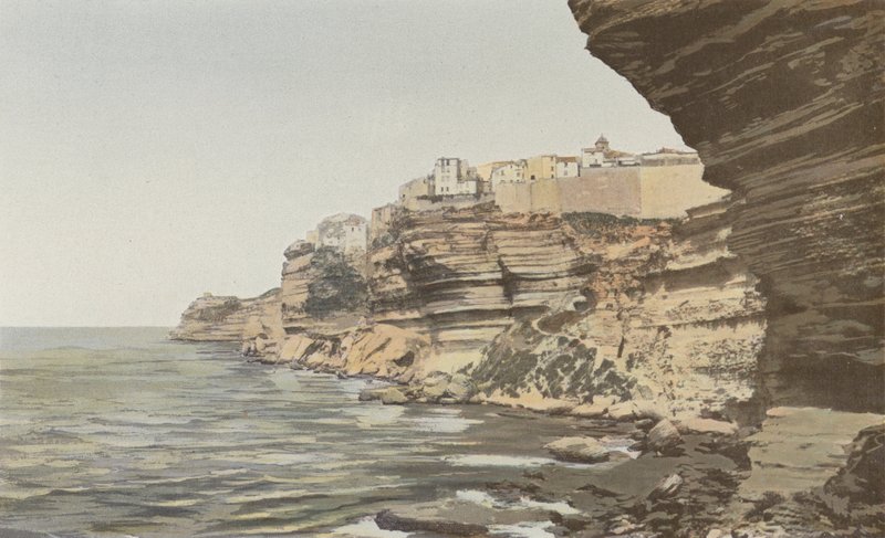 Bonifacio, Pointe de la Presquile autorstwa French Photographer