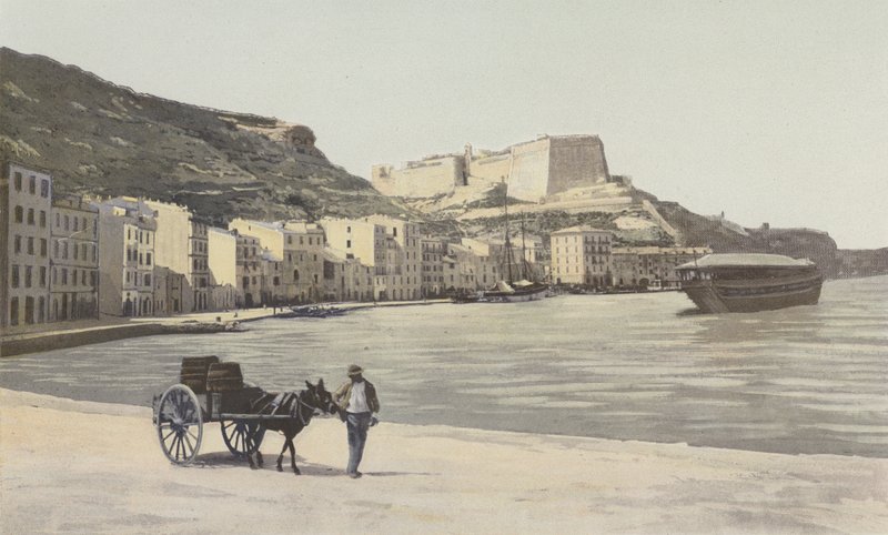 Bonifacio, Port autorstwa French Photographer