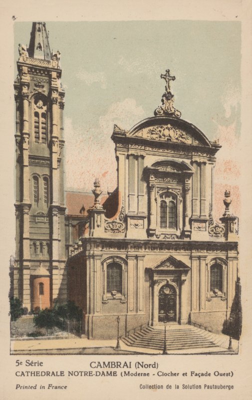 Cambrai, Katedra Notre Dame autorstwa French Photographer