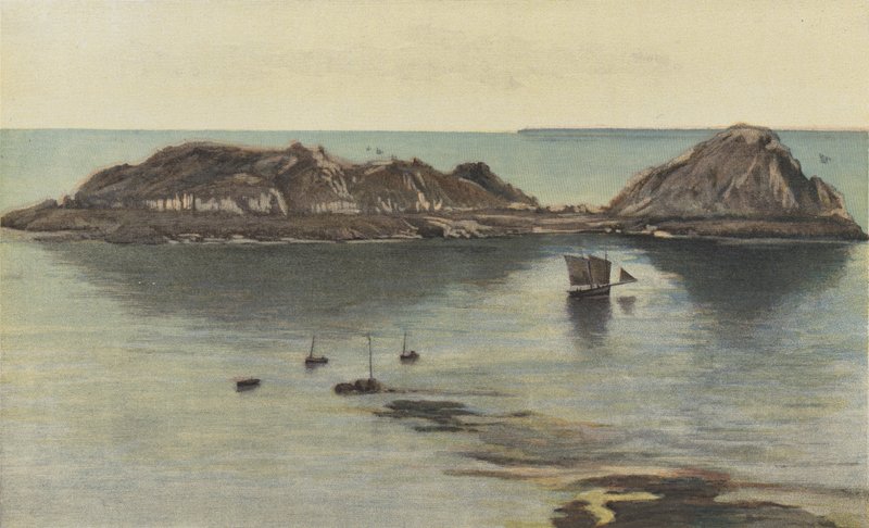 Cancale, Skała autorstwa French Photographer