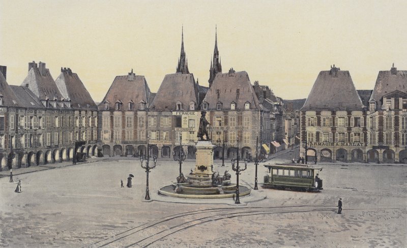 Charleville, Place Ducale autorstwa French Photographer