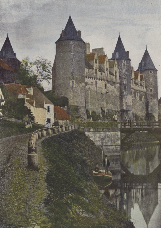 Zamek Josselin autorstwa French Photographer