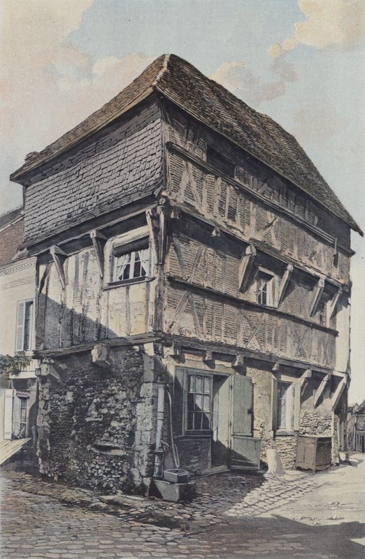 Chatillon-sur-Indre, Stary dom autorstwa French Photographer