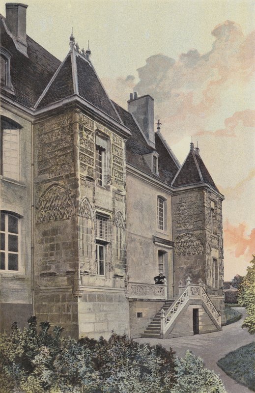 Cluny, Stary Zamek (Ratusz) autorstwa French Photographer