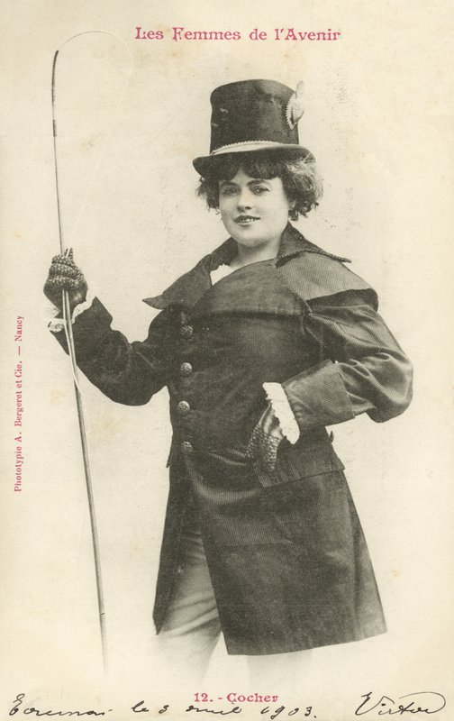 Woźnica, Kobieta Przyszłości autorstwa French Photographer