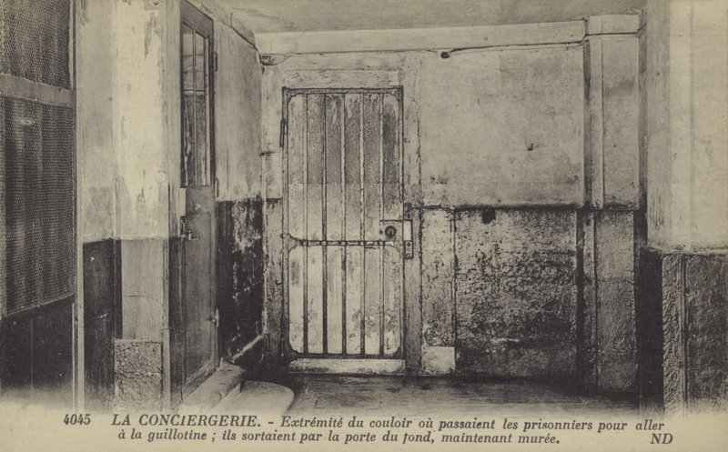 Konsjerż (czarno-białe zdjęcie) autorstwa French Photographer