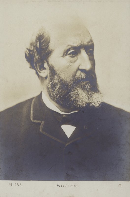 Emile Augier (1820-1889), dramaturg francuski autorstwa French Photographer