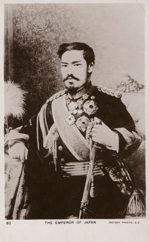 Cesarz Meiji autorstwa French Photographer
