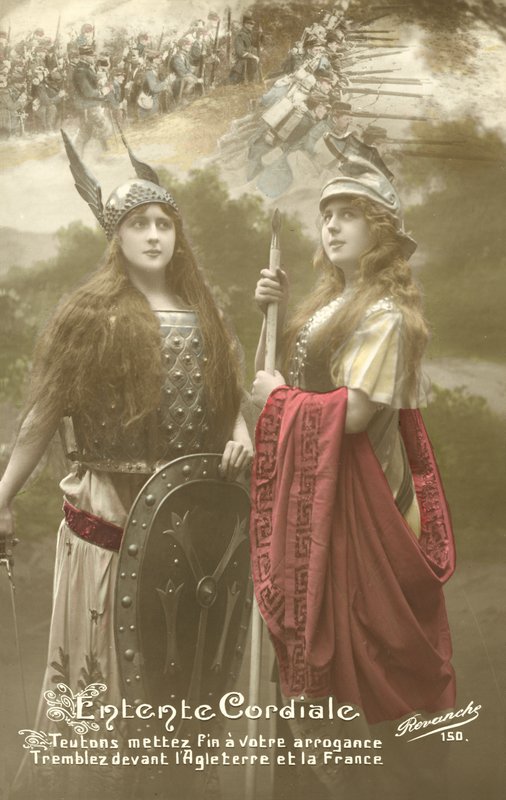 Entente Cordiale (zdjęcie kolorowe) autorstwa French Photographer