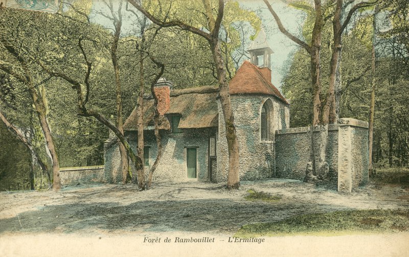 Las Rambouillet, Pustelnia autorstwa French Photographer