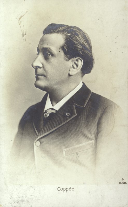 Francois Coppee (1842-1908), francuski poeta i powieściopisarz autorstwa French Photographer