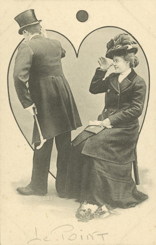 Kropka (zdjęcie czarno-białe) autorstwa French Photographer