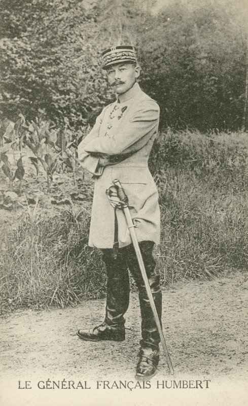 Georges Louis Humbert, francuski generał I wojny światowej (zdjęcie czarno-białe) autorstwa French Photographer
