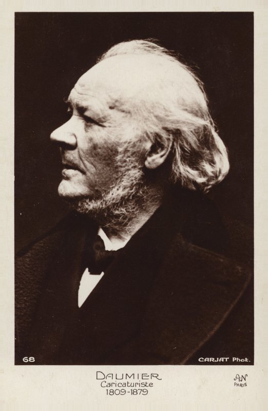 Honore Daumier, francuski karykaturzysta autorstwa French Photographer