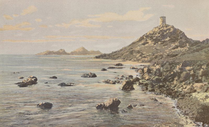 Wyspy Sanguinaires, Na zachodnim wybrzeżu (Zatoka Ajaccio) autorstwa French Photographer