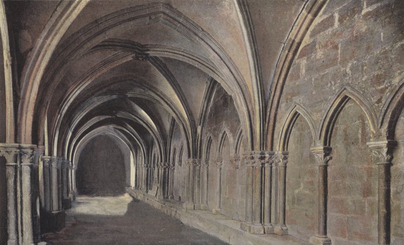 Langres, klasztor przylegający do katedry autorstwa French Photographer