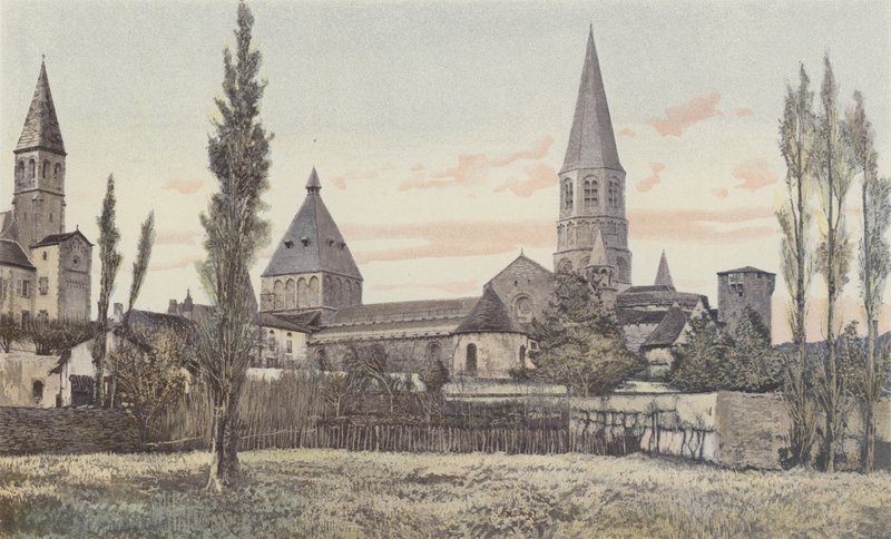 Le Dorat, Kościół, Zespół S autorstwa French Photographer