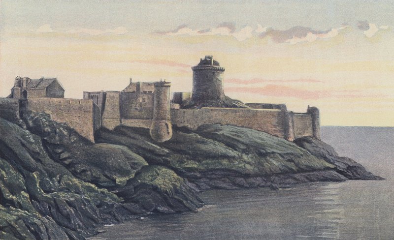 Fort La Latte, widok z E autorstwa French Photographer