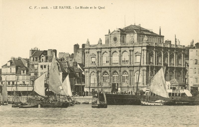 Le Havre, Muzeum, Nabrzeże autorstwa French Photographer