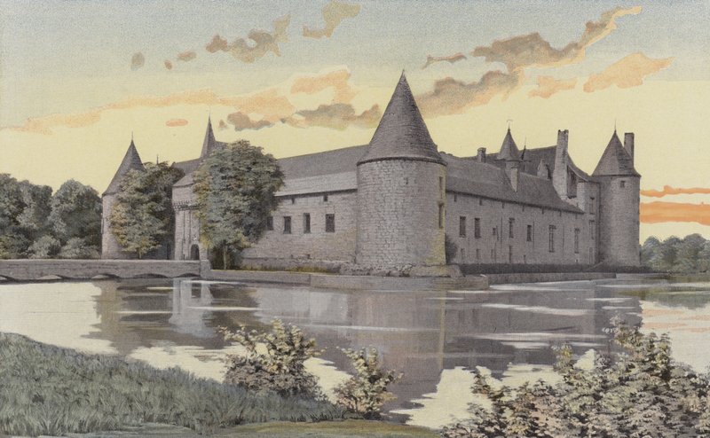 Le Plessis-Bourre, Zamek, Razem S O autorstwa French Photographer
