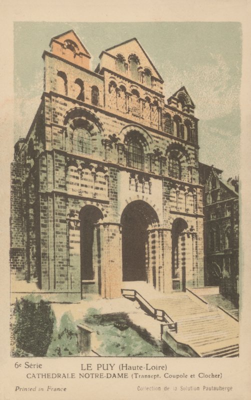 Le Puy, Katedra Notre Dame autorstwa French Photographer