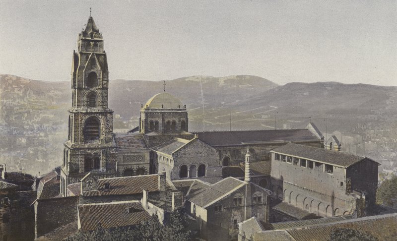 Le Puy, Katedra i Klasztor, Ensemble S autorstwa French Photographer