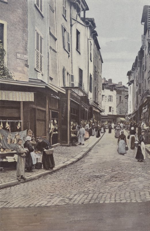 Limoges, Rue de la Boucherie (dolna część) autorstwa French Photographer