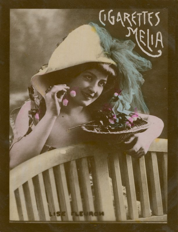 Lise Fleuron, dziewczyna z wiśniami autorstwa French Photographer