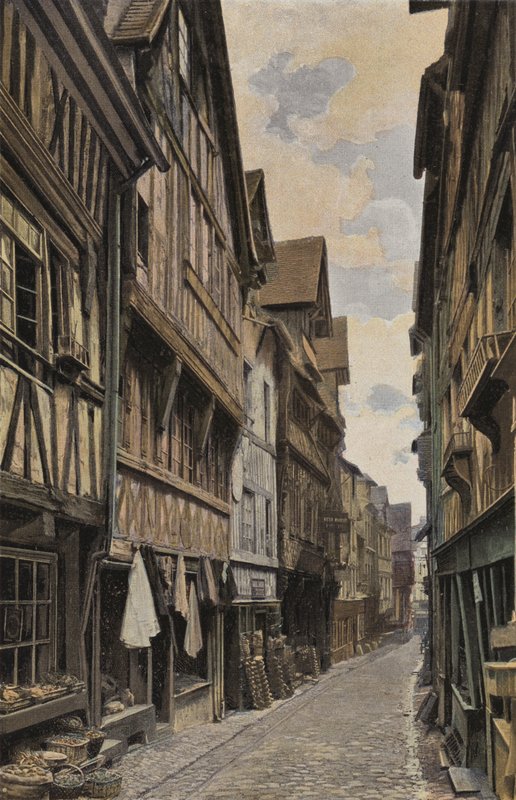 Lisieux, Rue aux Fevres autorstwa French Photographer