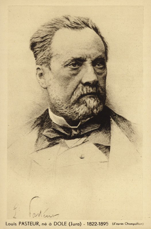Ludwik Pasteur (1822-1895), francuski chemik i mikrobiolog autorstwa French Photographer