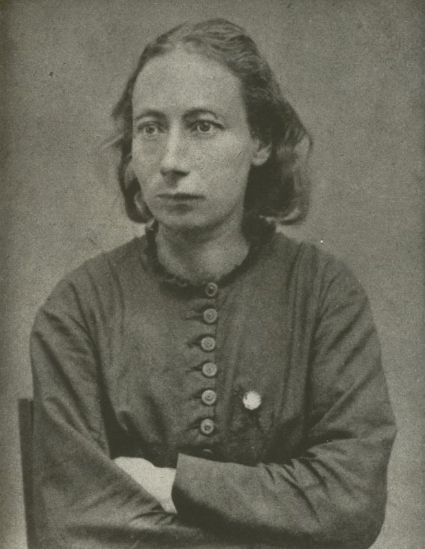 Louise Michel, Komuna Paryska (zdjęcie czarno-białe) autorstwa French Photographer