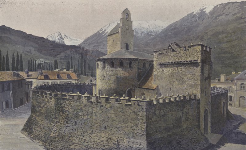 Luz, Kościół Templariuszy, Razem S E autorstwa French Photographer