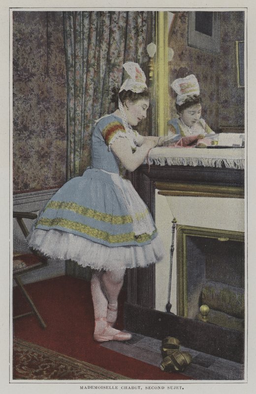 Mademoiselle Chabot, drugi temat (kolorowe zdjęcie) autorstwa French Photographer