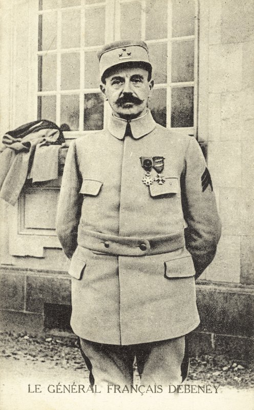 Marie-Eugene Debeney, francuski generał I wojny światowej (zdjęcie czarno-białe) autorstwa French Photographer
