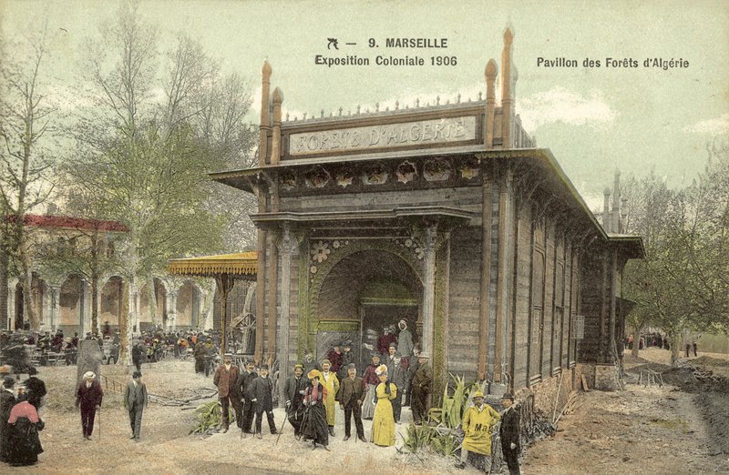 Marsylia, Wystawa Kolonialna 1906, Pavillon Des Forets D