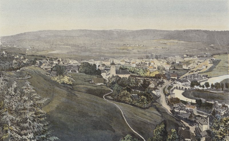 Morteau, Widok ogólny autorstwa French Photographer