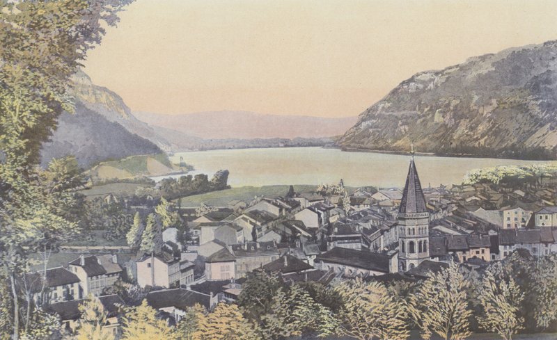 Nantua, Widok ogólny autorstwa French Photographer