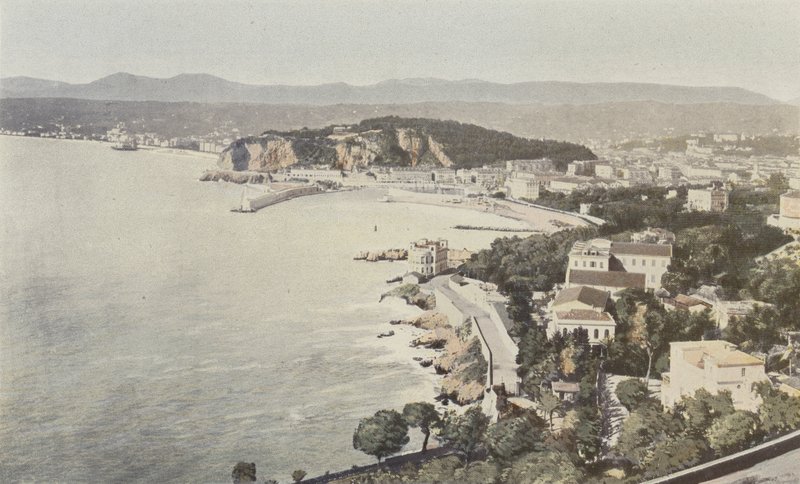 Ładny, ogólny widok, wzięty z drogi do Villefranche autorstwa French Photographer