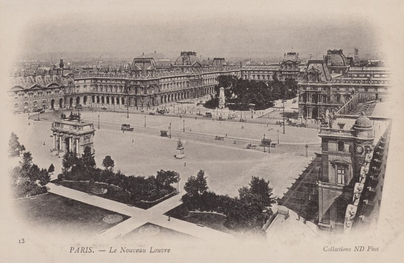 Paryż, Nowy Luwr autorstwa French Photographer