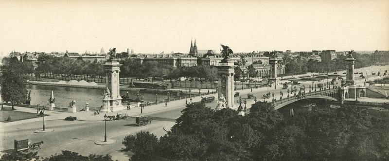 Paryż, Most Aleksandra III, Most Aleksandra III autorstwa French Photographer