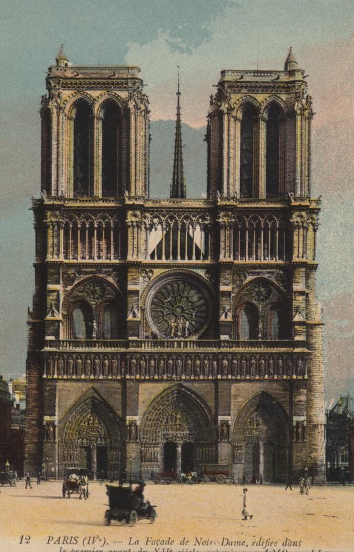Paryż, Notre-Dame autorstwa French Photographer