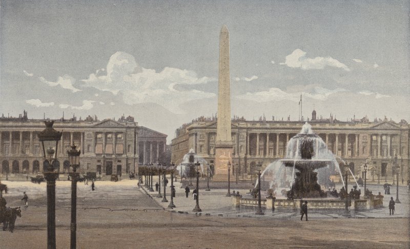Paryż, Place de la Concorde autorstwa French Photographer