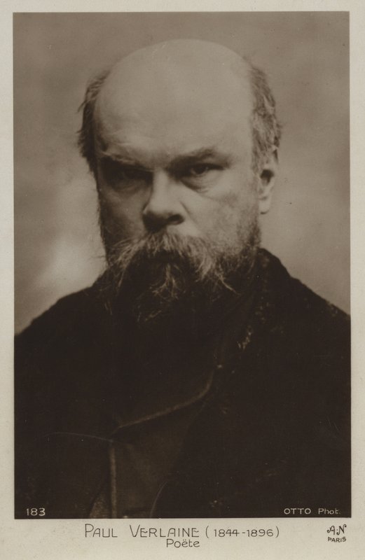 Paul Verlaine, francuski poeta autorstwa French Photographer