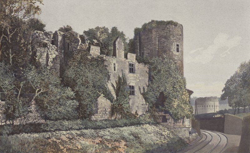 Perigueux, Chateau-Barrière i Tour de Vesone, Widok z lO autorstwa French Photographer
