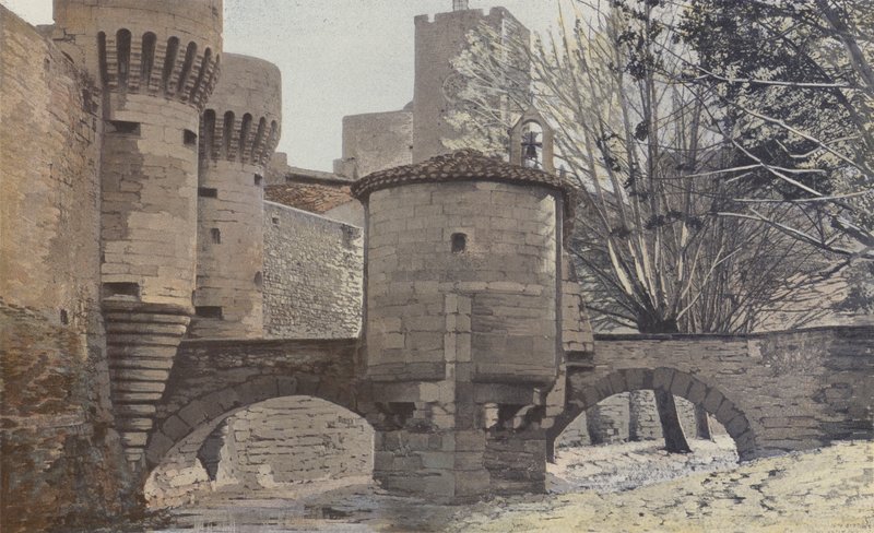 Pernes, Porte Notre-Dame i Kaplica autorstwa French Photographer