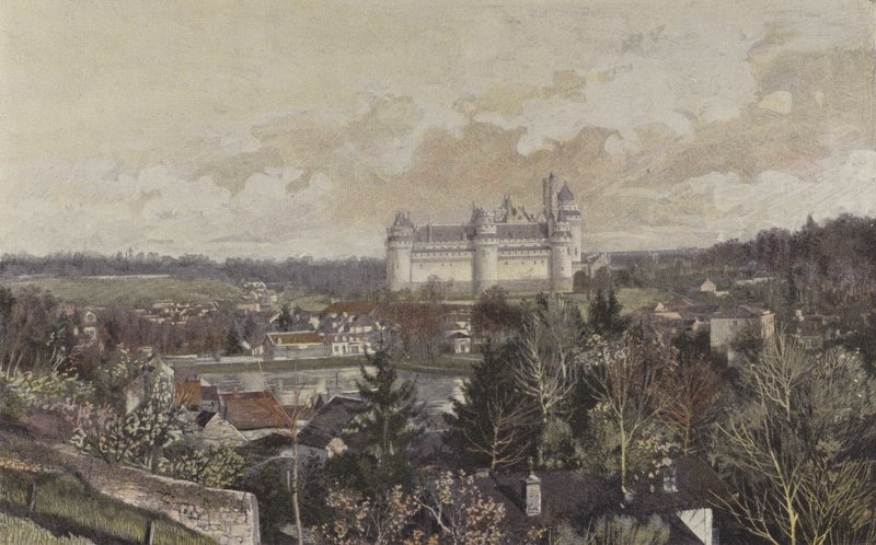 Pierrefonds, Widok ogólny ze Skały autorstwa French Photographer