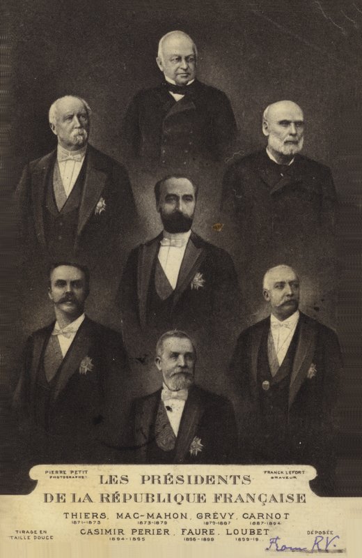 Prezydenci Republiki Francuskiej autorstwa French Photographer