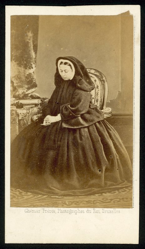 królowa Wiktoria autorstwa French Photographer